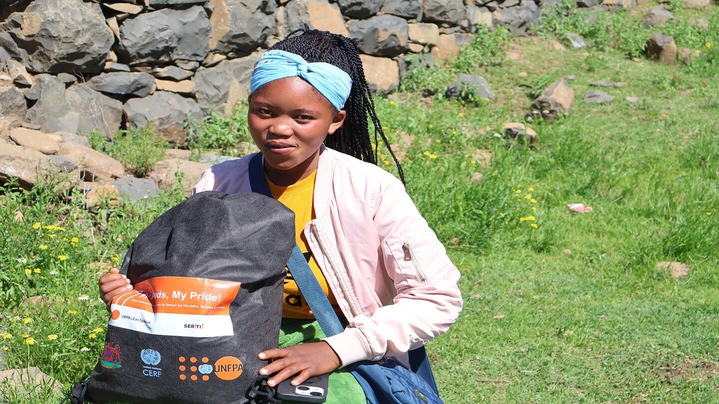 Restoring the dignity of women and girls through distribution of dignity kits 