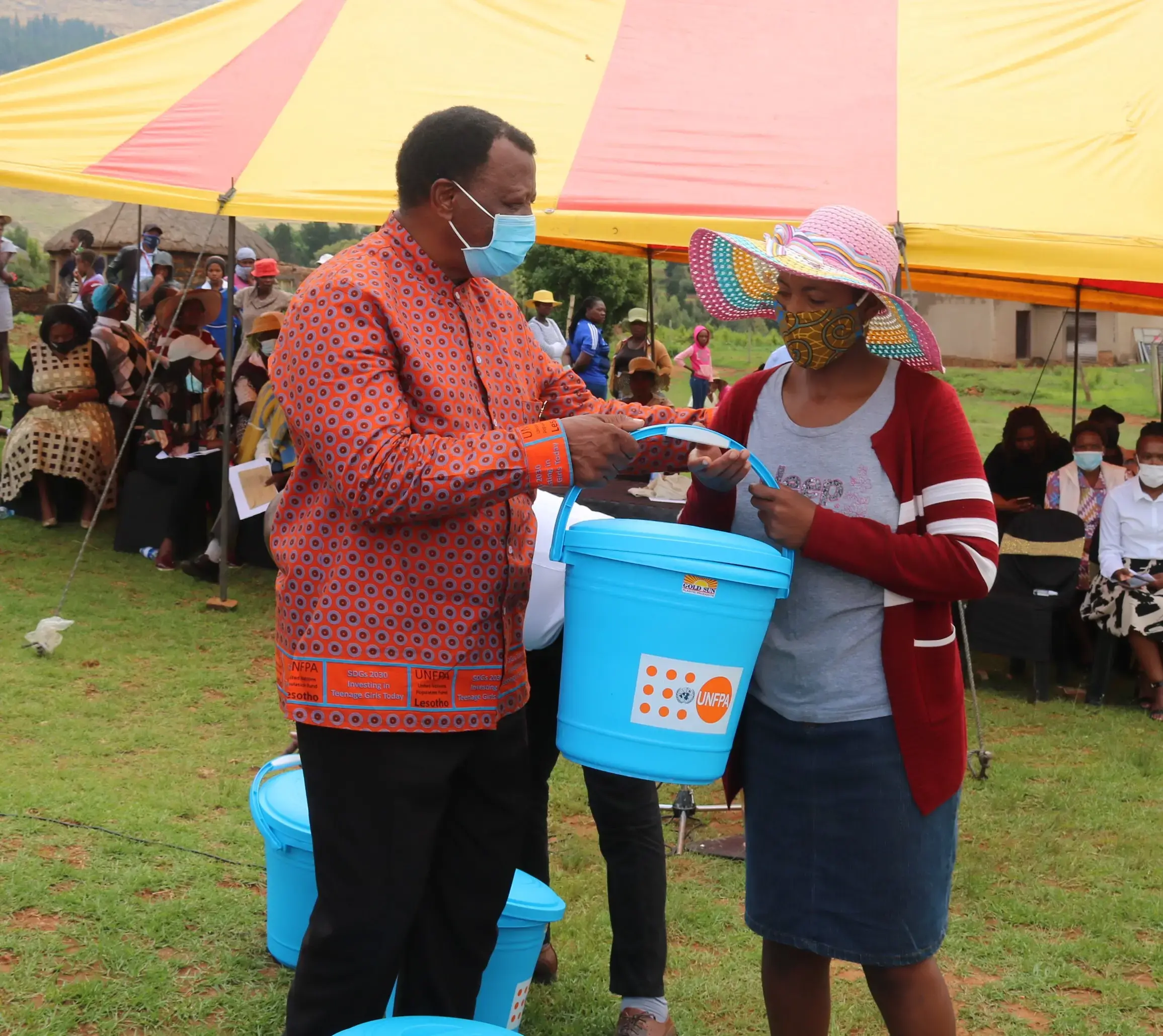 900 UNFPA Procured Dignity Kits to be Distributed by DMA